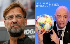 HLV Jurgen Klopp bất bình cách làm việc của FiFa