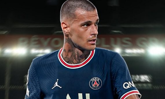 tân binh PSG - tiền đạo Gianluca Scamacca