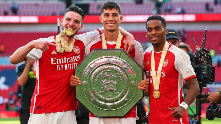 Arsenal vô địch Community Shield Cúp