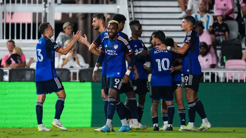 CLB Cincinnati mở tỷ số phút 16 trong trận gặp Inter Miami