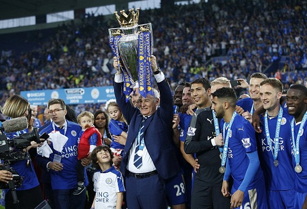 Leicester City vô địch Premier League 2015-2016