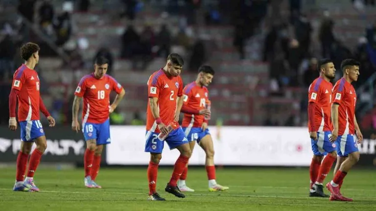 tuyển bóng đá Chile thất bại ở vòng loại World Cup 2026