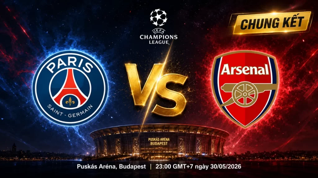 Soi Kèo PSG vs Arsenal trận chung Kết Champions League 2025/26 1 Soi Kèo PSG vs Arsenal trận chung Kết Champions League 2025/26